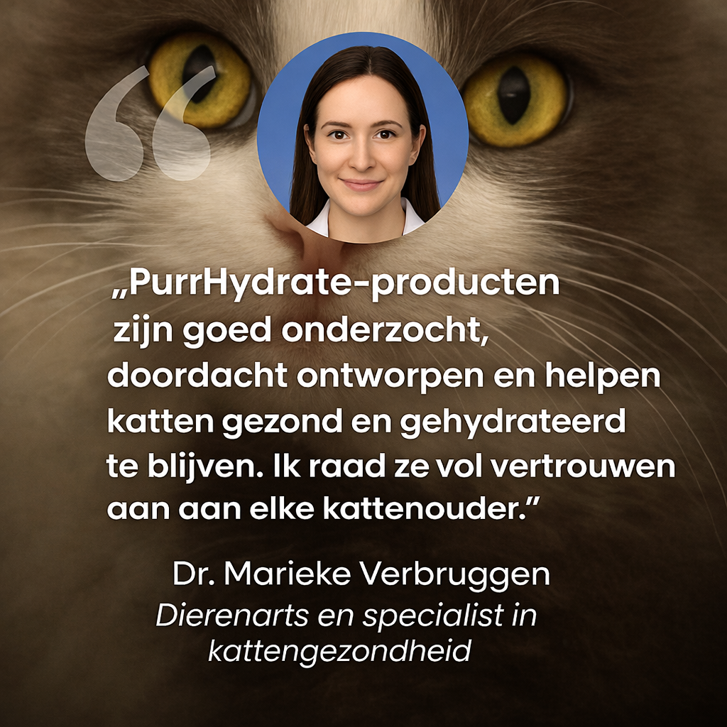 Voorkom Nierziekten & Uitdroging Met PurrHydrate™